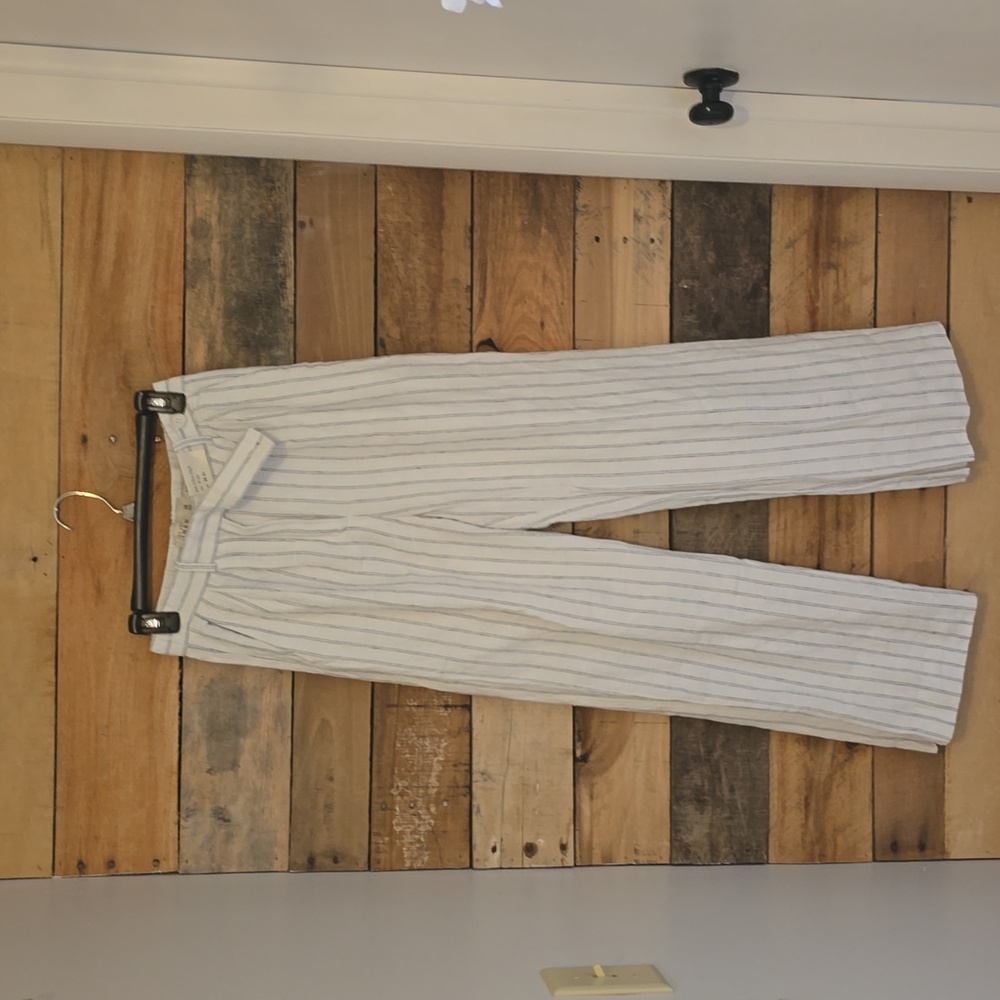 ABERCROMBIE Pants Women, Size 26/ 2r, Ultra High Rise, Wide Leg Linen Pants, Nwt